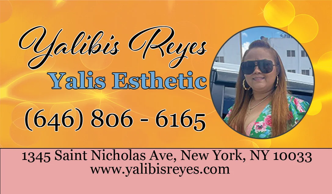 Tarjeta de Presentación Yalis Beauty